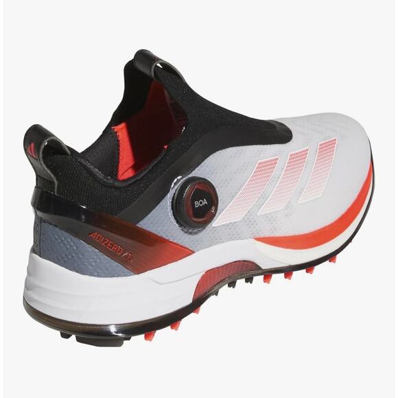 Men\'s Adidas Adizero ZG BOA Golf Cloud White Lucid Red Cleats IH9896 Size 10 main image 6